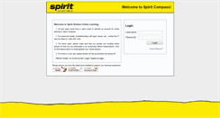 Desktop Screenshot of compass.spiritair.com
